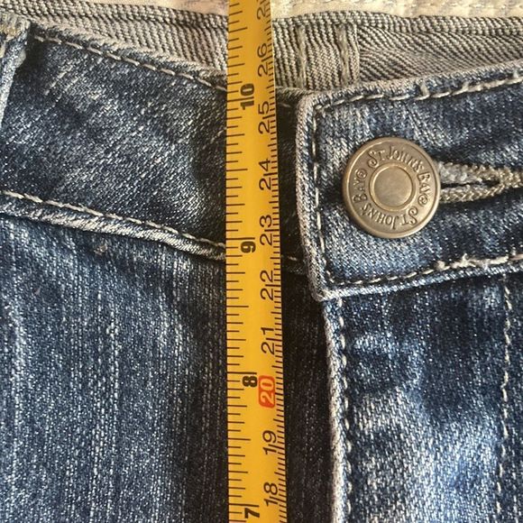 Womens St John Bay Bootcut Dark Wash Jean Size 32x30 - Picture 5 of 9